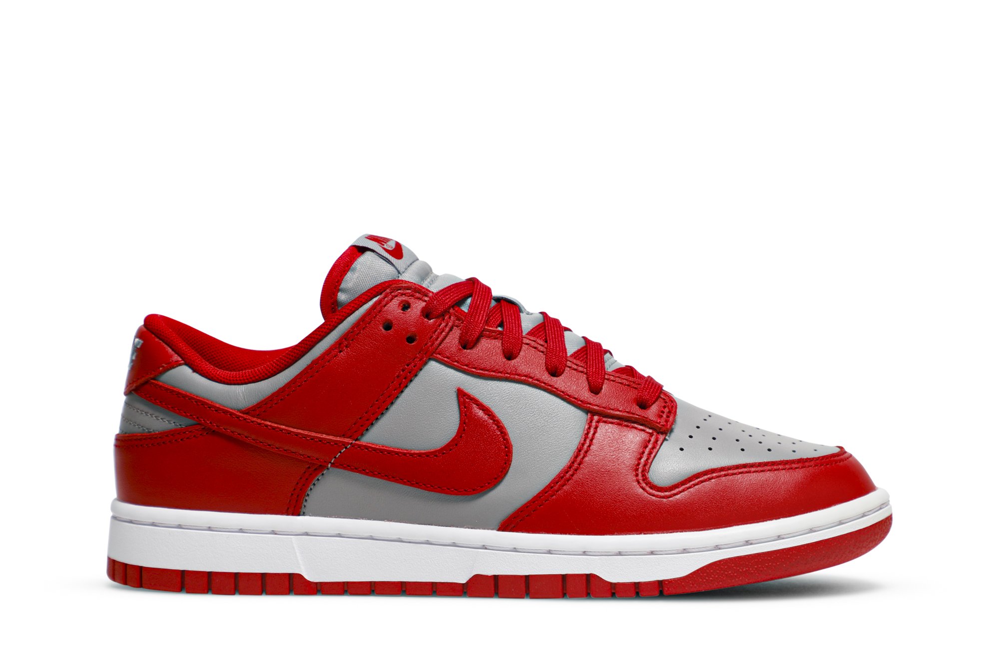 Nike Dunk Low Retro Medium Grey Varsity Red UNLV (2021) – Kohlrabis 194958255299