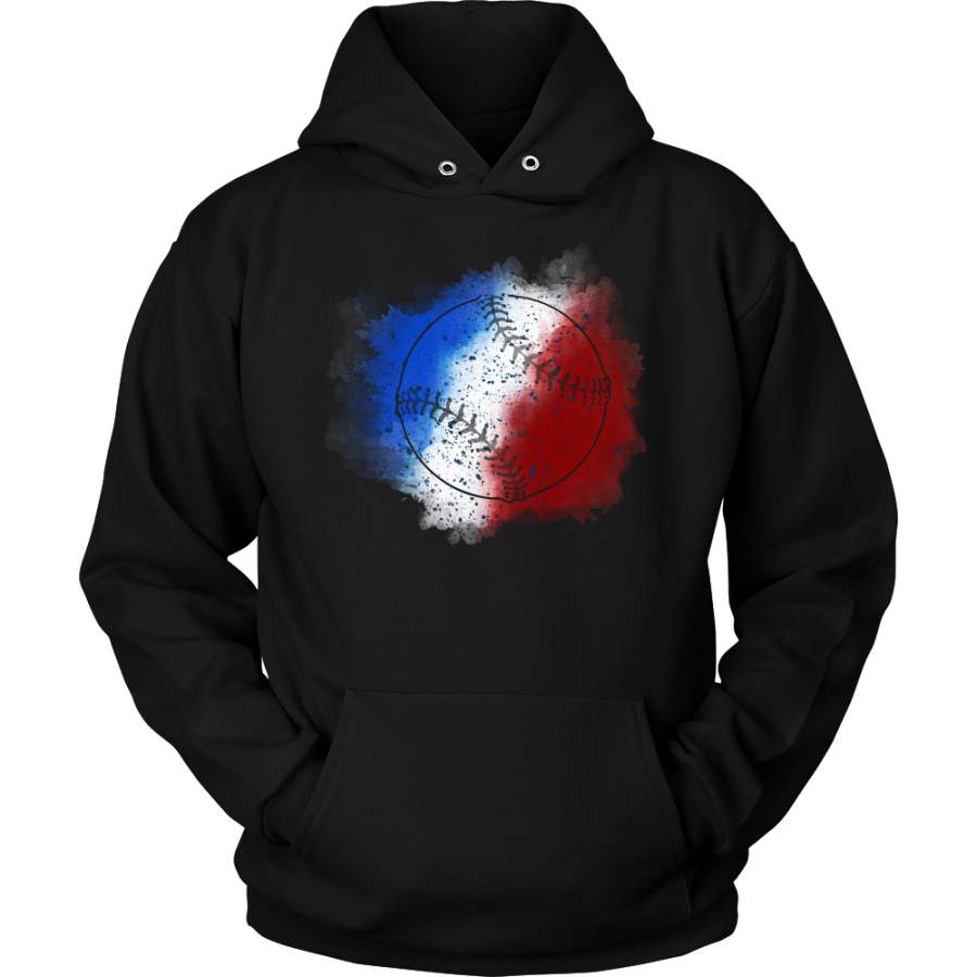 Love American Baseball Game Sports Hoodie