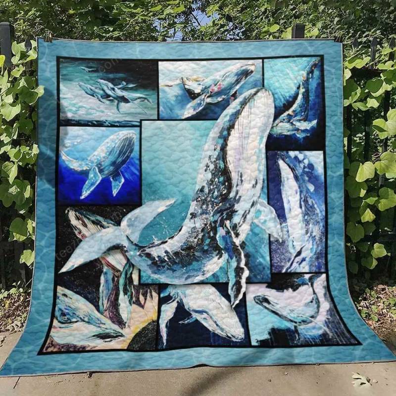 Whale Ver3 Blanket TH1507 Quilt