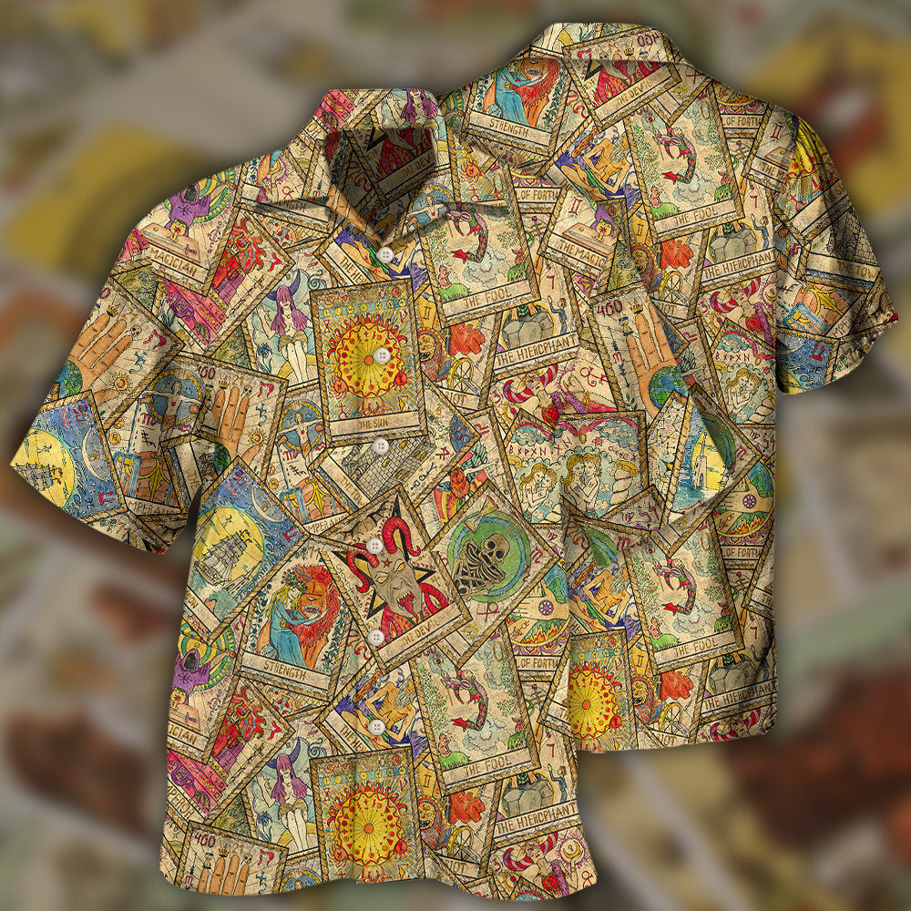 Tarot Card Vintage Hawaii Shirt Ha31427