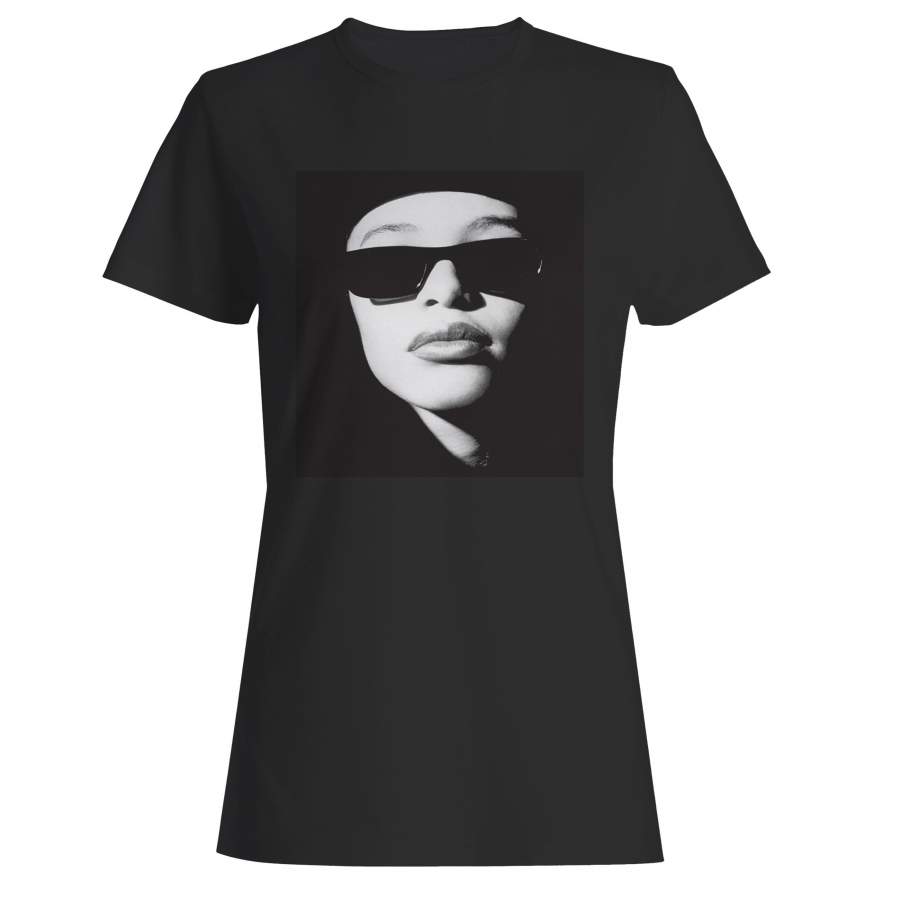 Aaliyah Face Glasses Woman’s T-Shirt