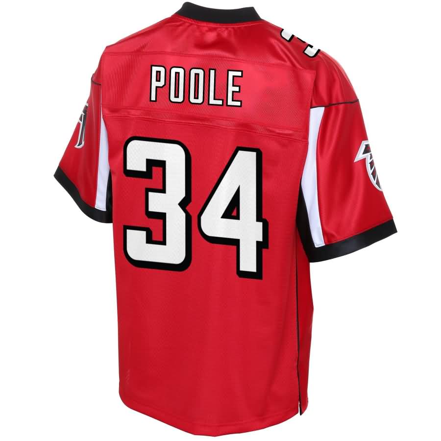 Brian Poole Atlanta Falcons NFL Pro Line Player Jersey – Red