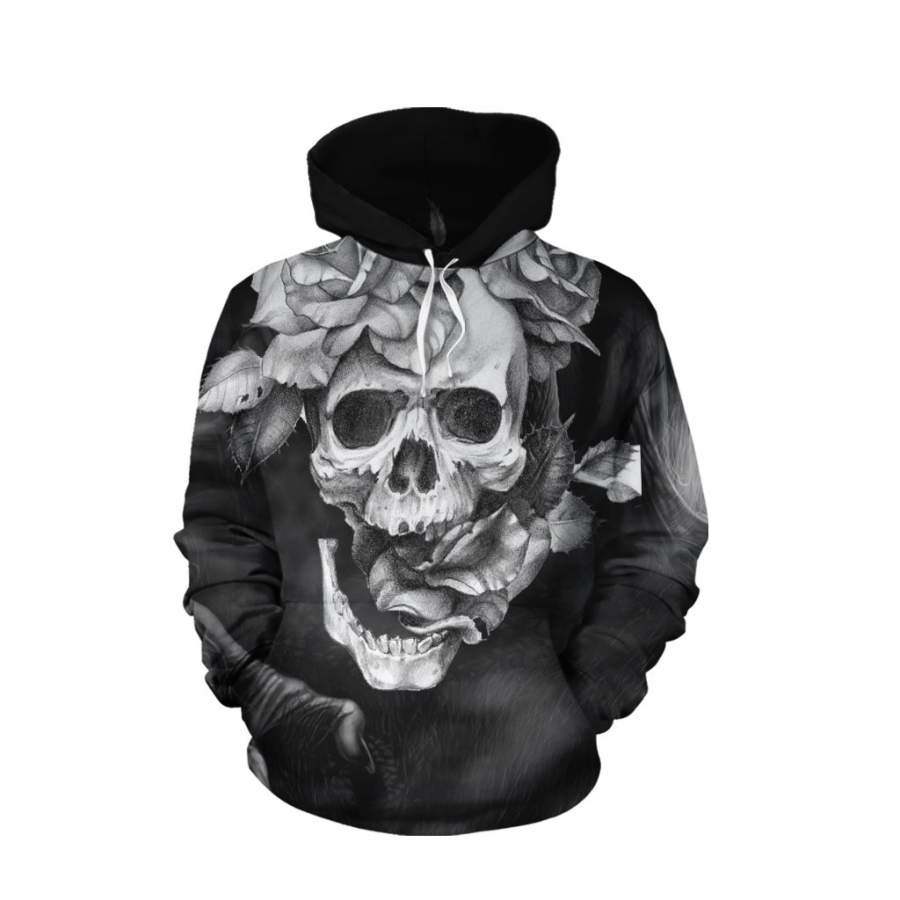 SKULL HOODIE – Skull Art Print