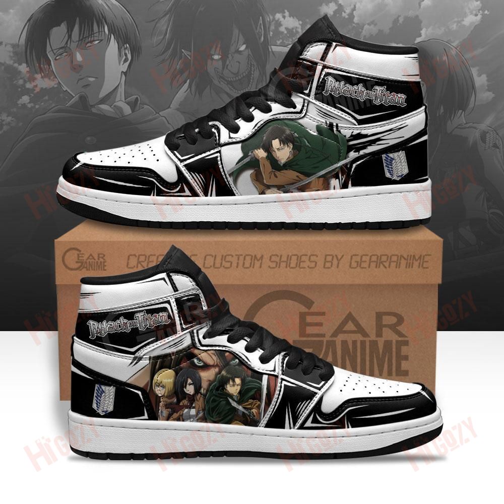 Attack On Titan Sneakers Custom Anime Shoes For Fan