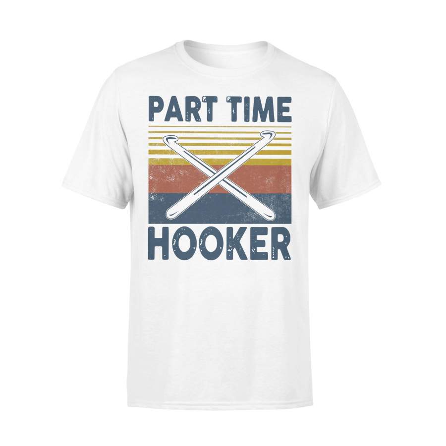 Knitting Part Time Hooker Vintage T-shirt