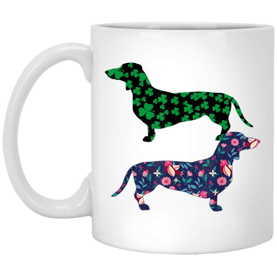 Vintage Dachshund Mug Cute Dachshund Dog Gift Mug