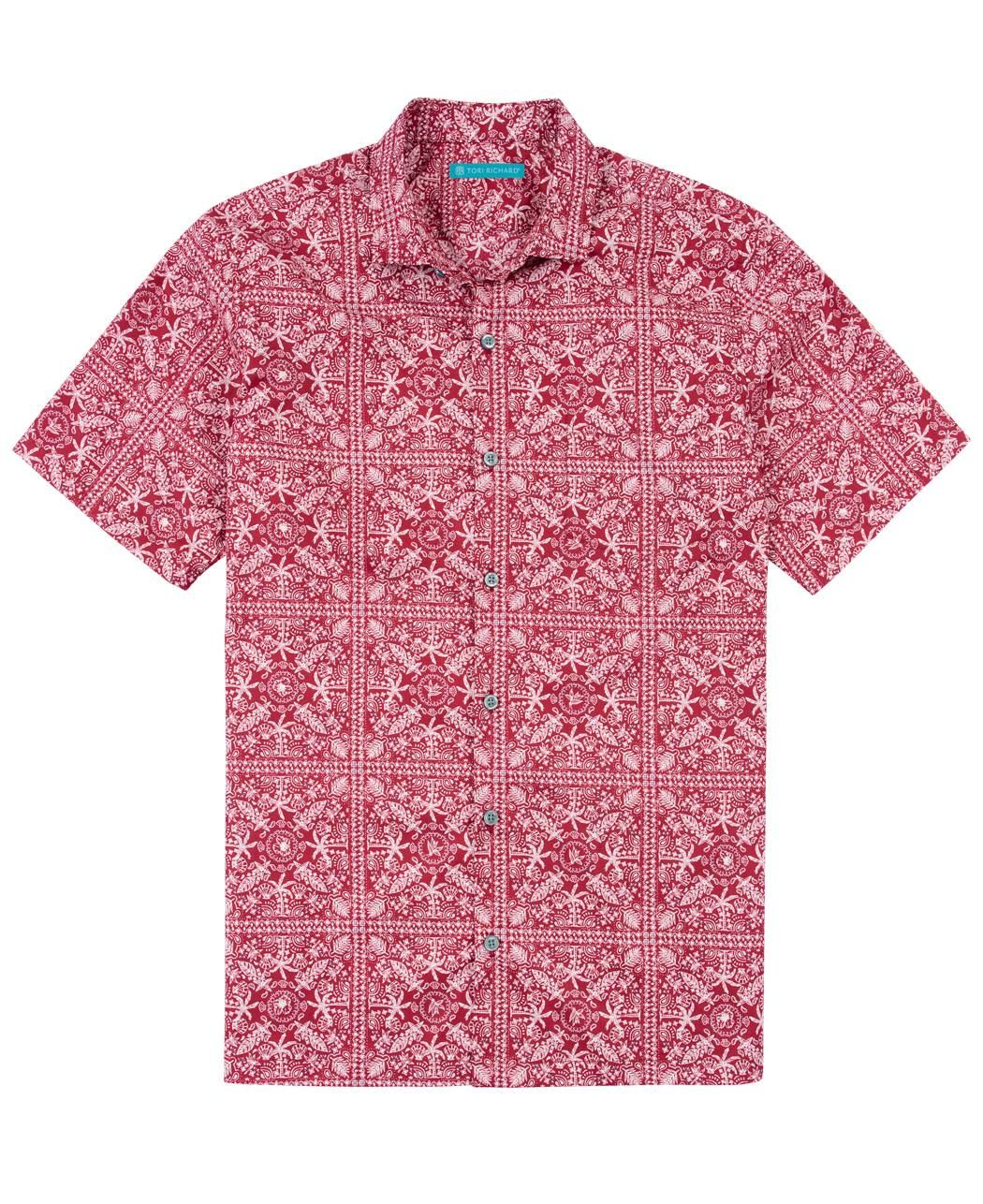 Island Bandana Red High Quality Hawaii Shirt Ha109203