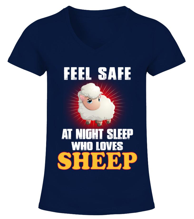 Sheep Animals Lover T Shirts C-Rngw6