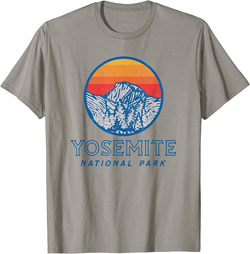 Vintage Yosemite National Park Eighties Graphic Badge T-Shirt