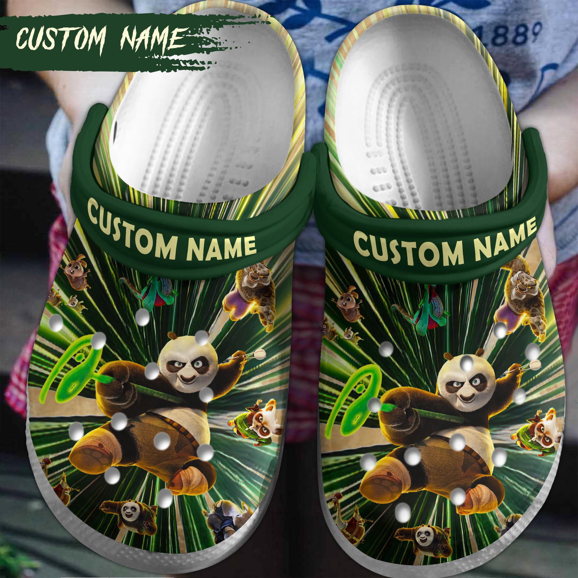 Kung Fu Panda Movie Crocss Clogs For Men Women And Kid Ht1706273735