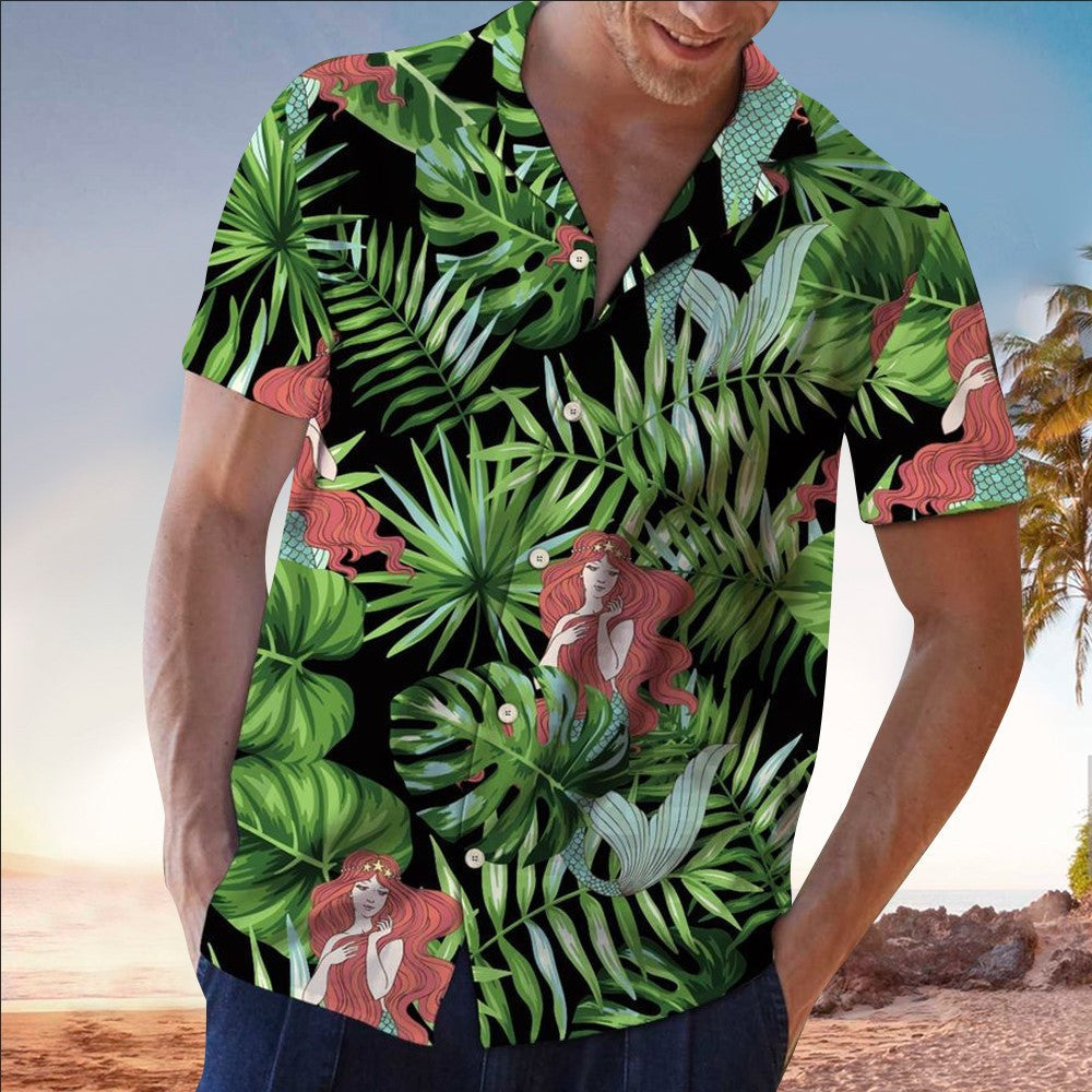 Mermaid Hawaii Perfect Shirt Aloha Ha7182