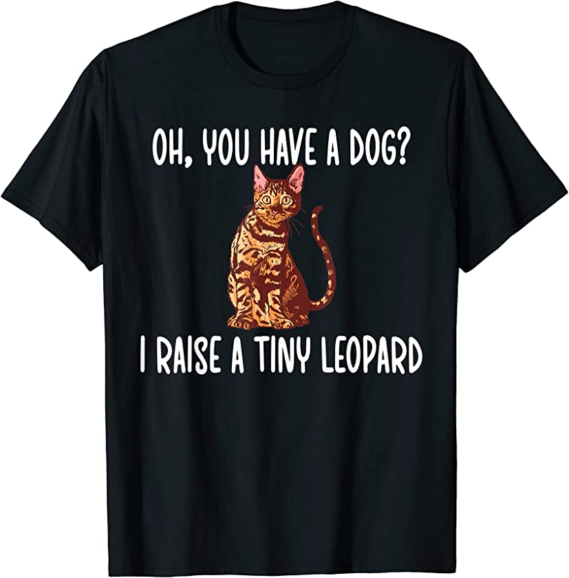 Tiny Leopard Rosetted Bengal Cat Owner T-Shirt