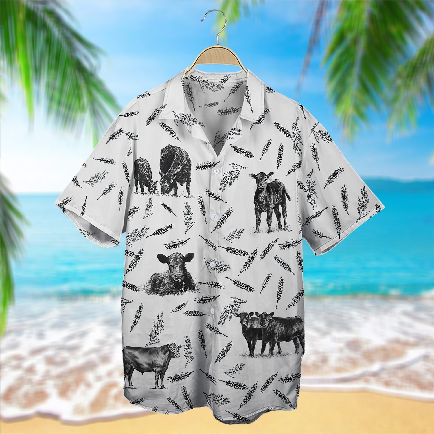 Cattle Pattern Hawaii Cow Hawaii Shirt For Men Women Ha89622