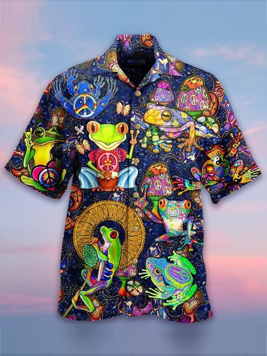 Vintage Mushrooms Hawaiian Shirt – For Men And Women