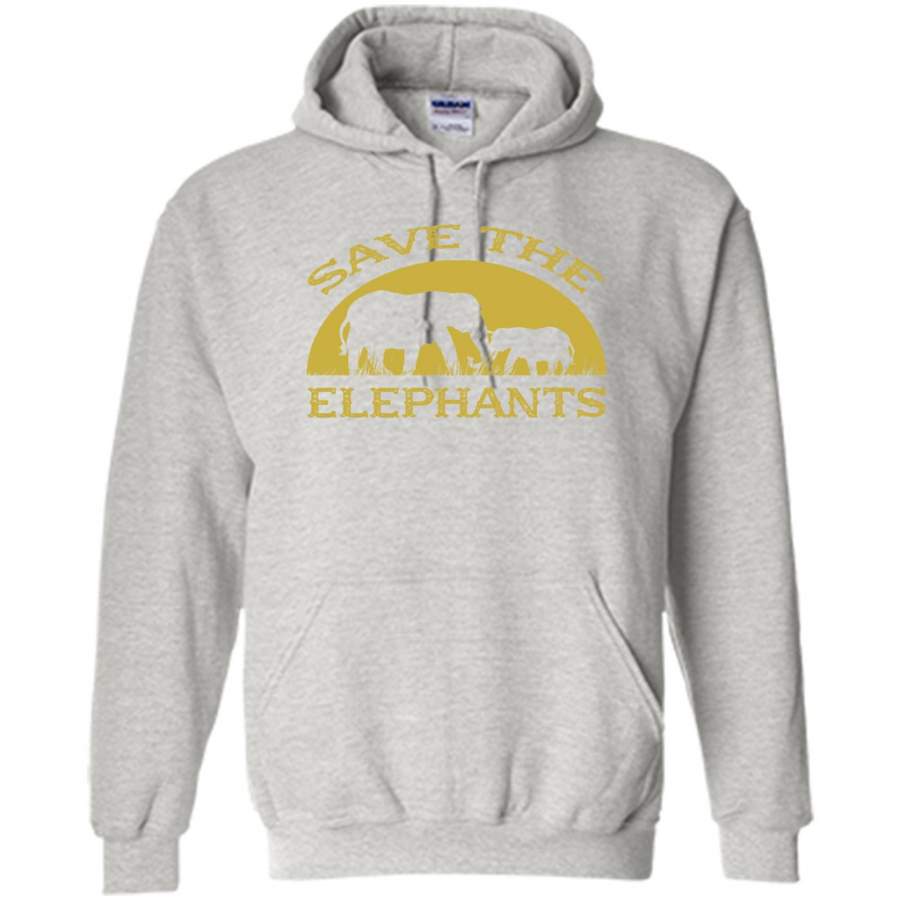 Save The Elephants – Gildan Heavy Blend Hoodie