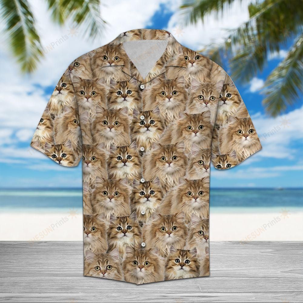 British Longhair Awesome Hawaiian Shirt Ha30120