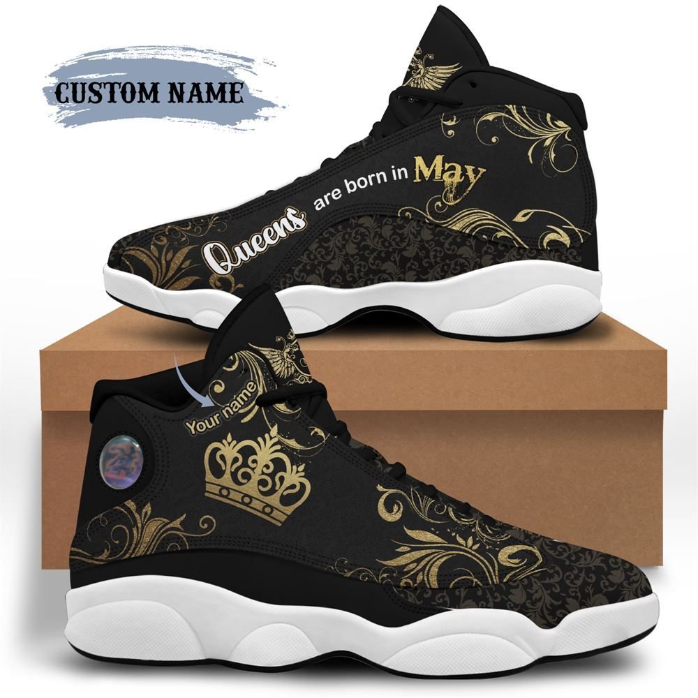 May Birthday Air Jordan 13 May Shoes Personalized Sneakers Sport V017
