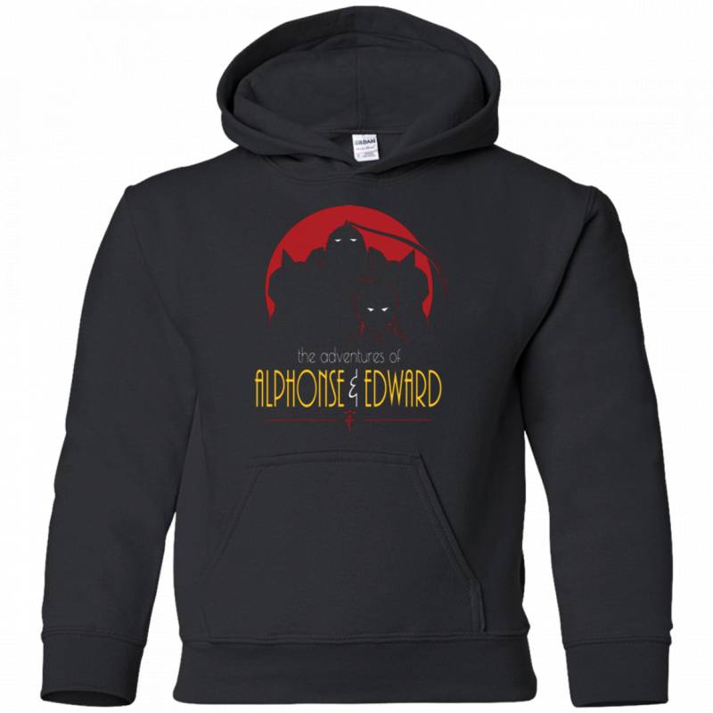 Adventures of Alphonse   Edward Youth Hoodie