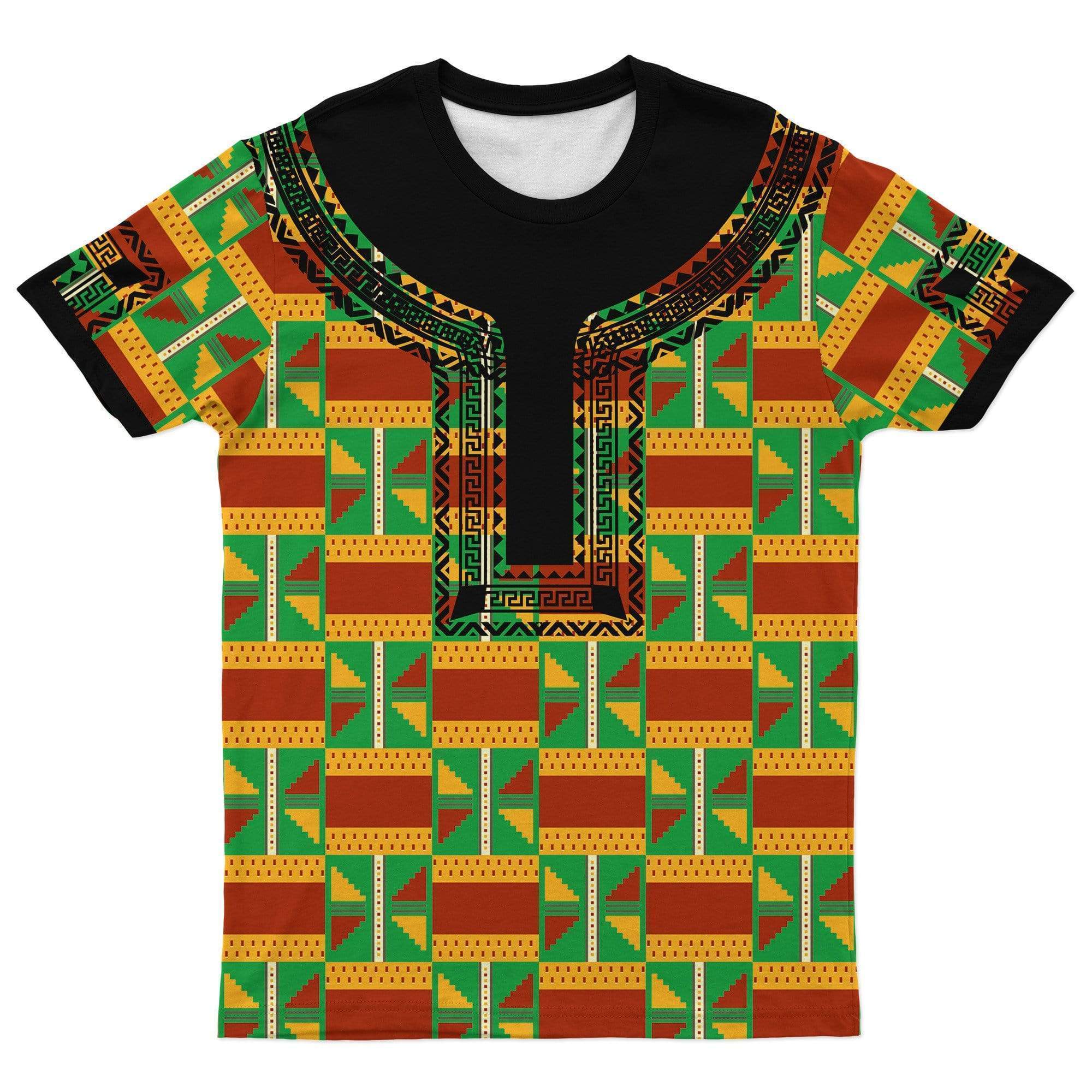 Greeklife T-Shirt – Kente Dashiki Greeklife T-Shirt