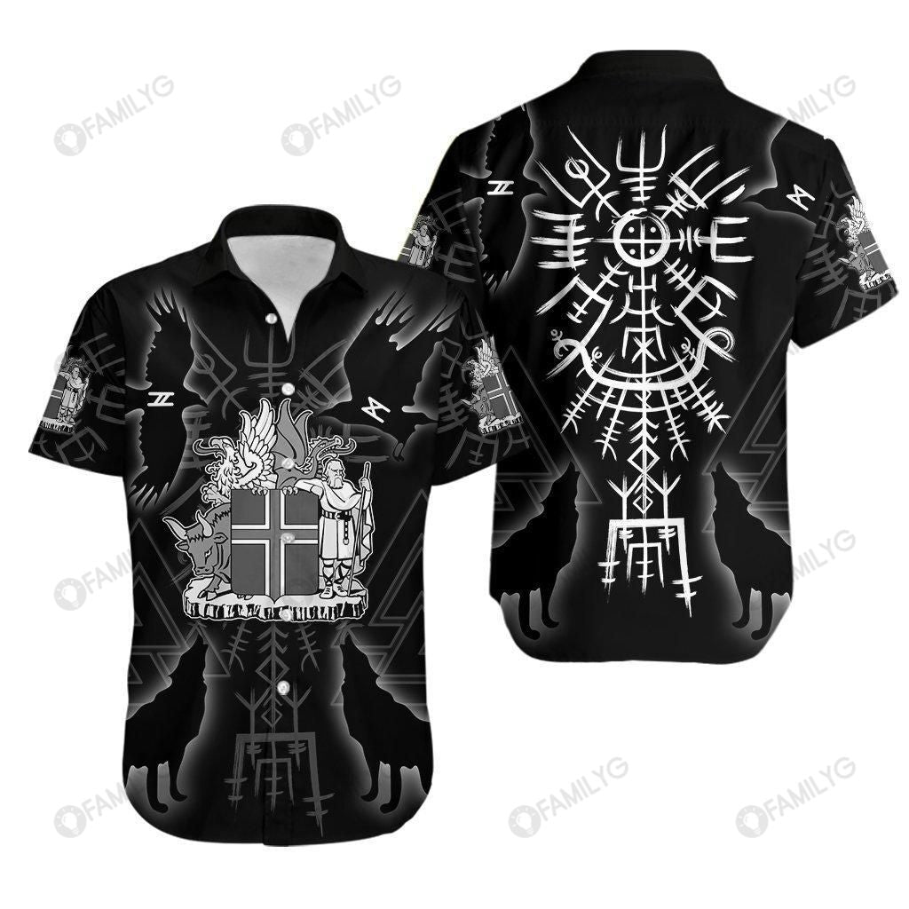 Viking Shirt – Viking Runes Hawaiian Shirt Summer Hawaiian For Men, Women, Couple