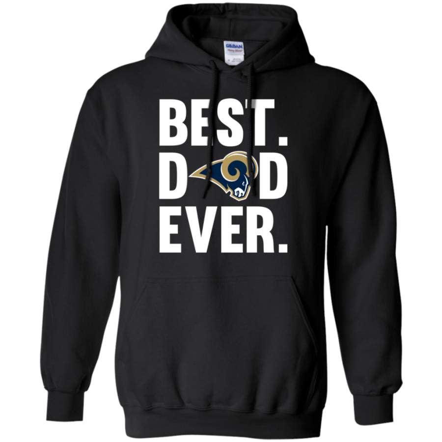 Best Dad Ever Los Angeles Rams shirt Father Day Hoodie