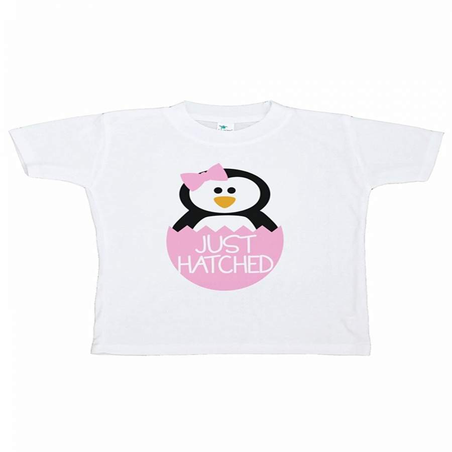 7 ate 9 Apparel Girls Penguin Winter T-shirt