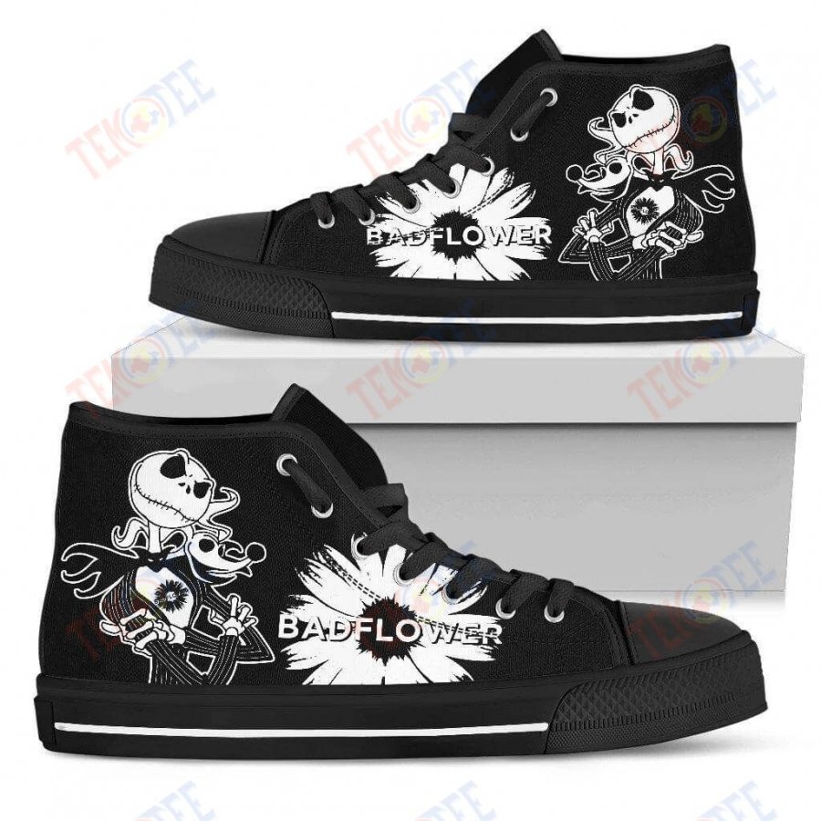 Mens Womens Badflower Rock Band High Top Canvas Shoes Nice And Comfortable TMT169