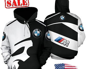 BMW Logo Car Hoodie 3D , BMW Custom Design Hoodies 3D – BMW 3D Zip Hoodie – Gift Hoodie for fans 3D All Over Print best gift personalized