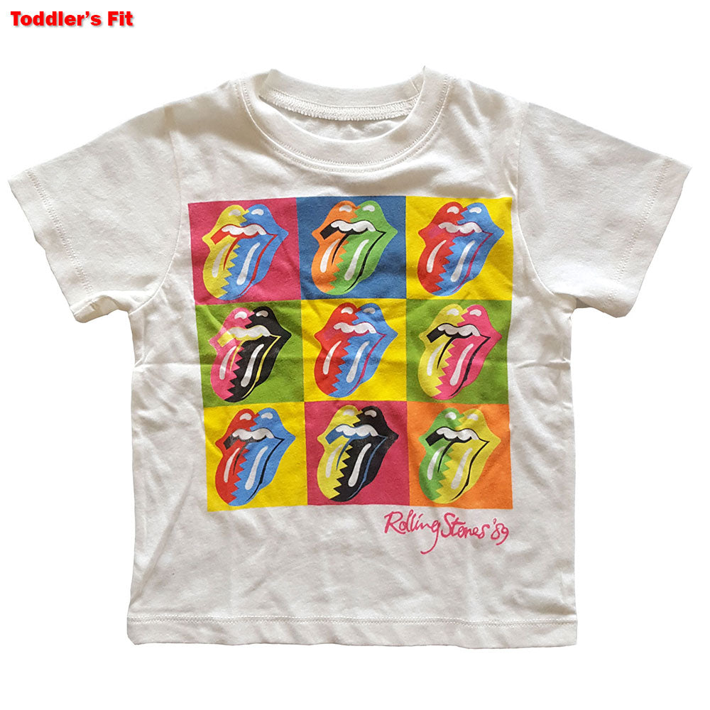 The Rolling Stones Kids Tee (Toddler) Two Tone Tongues