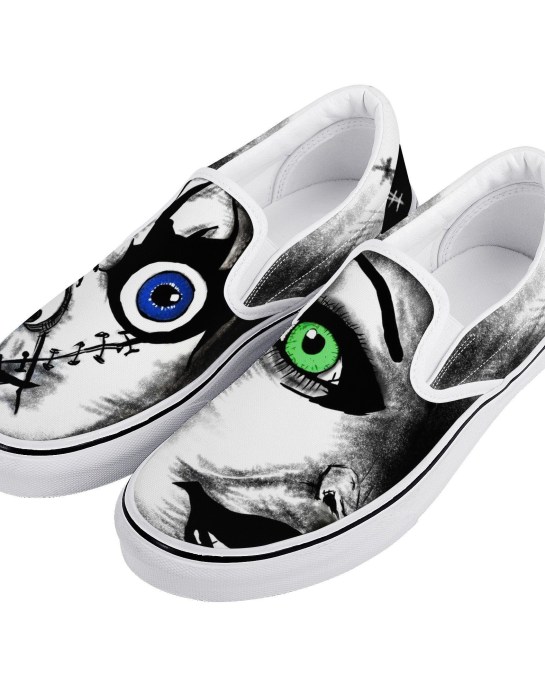 Chucky Slip-On Design Gift For Fans Custom Shoes Slip On Shoes