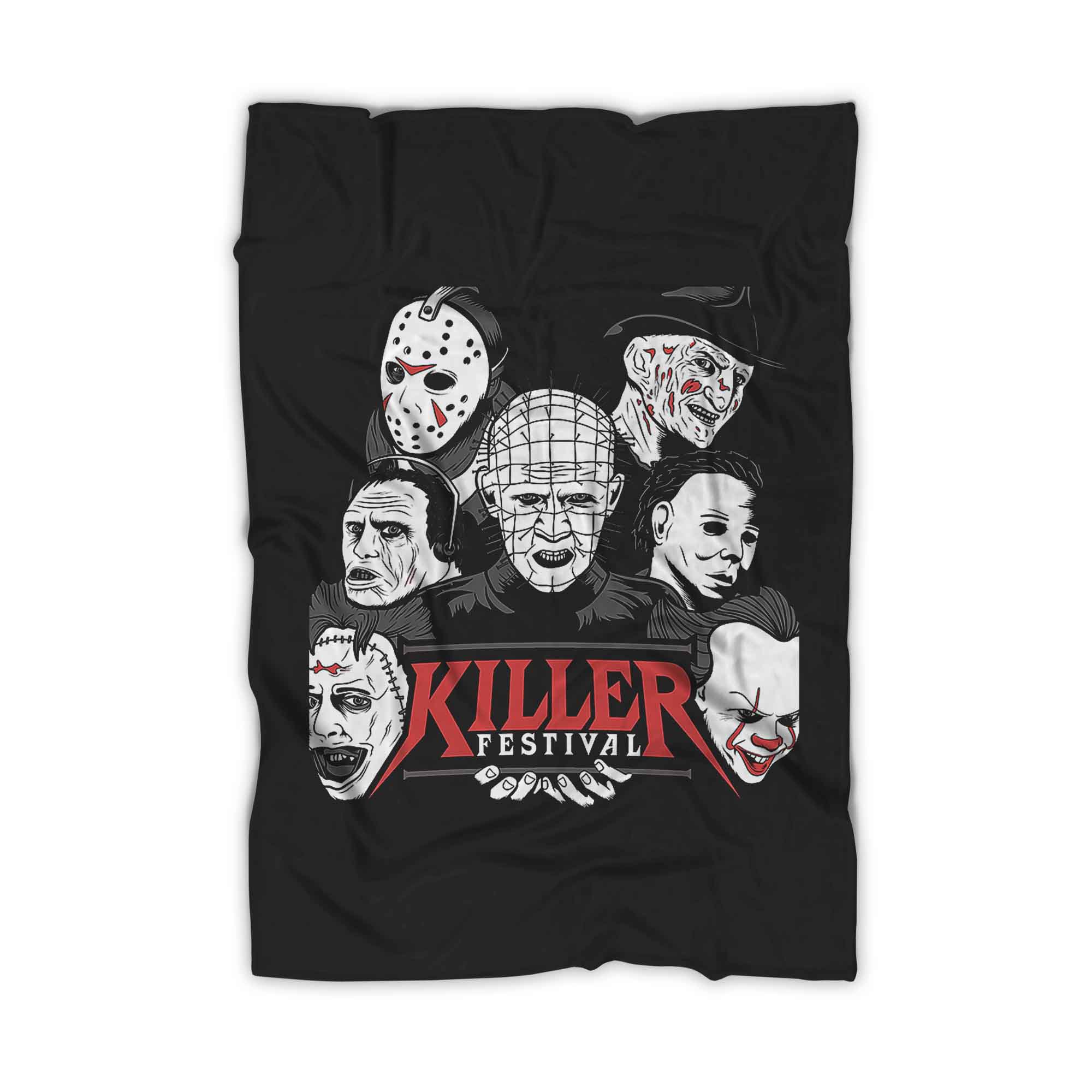 Halloween Nightmare Killer Fest Blanket