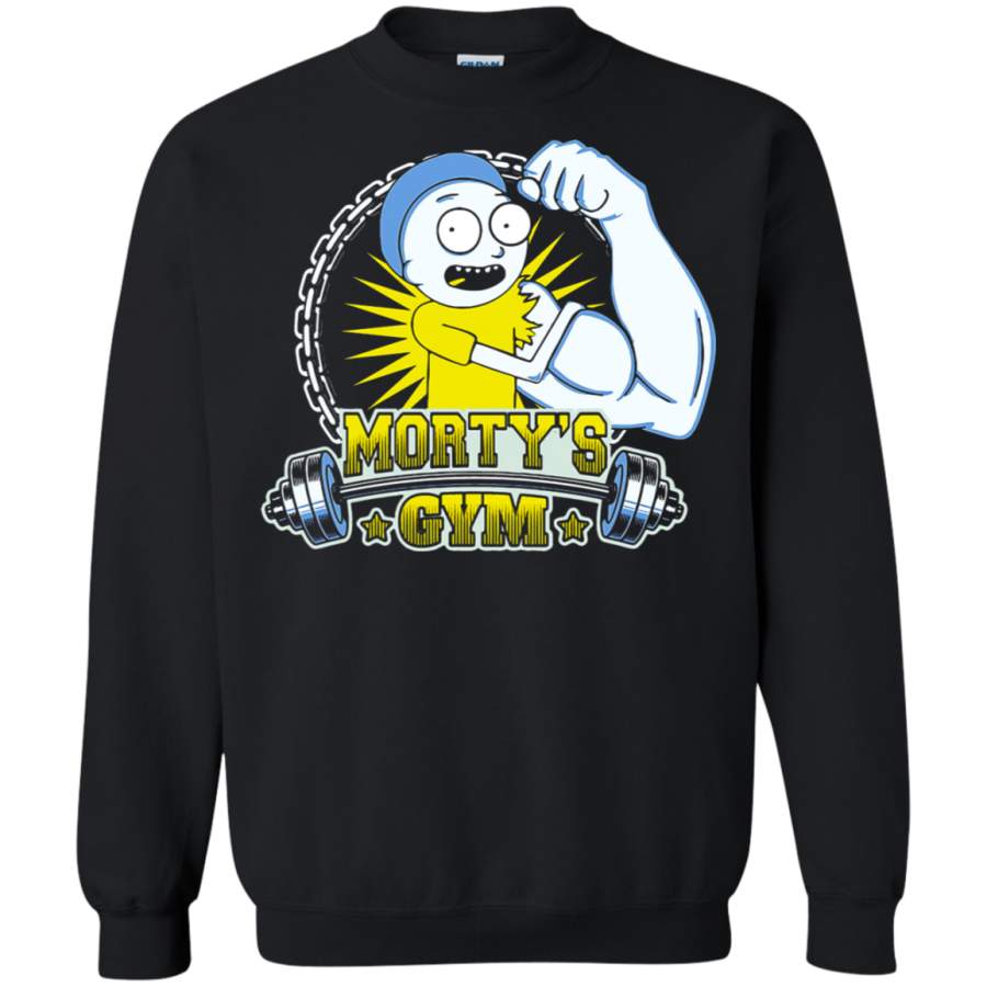 AGR Morty ‘s Gym Rick And Morty Work Out Sweatshirt