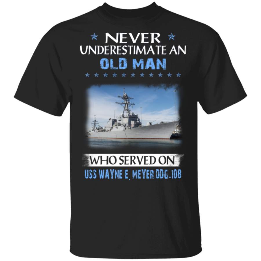 USS Wayne E. Meyer DDG-108 Veterans Day Christmas Gift T-Shirt