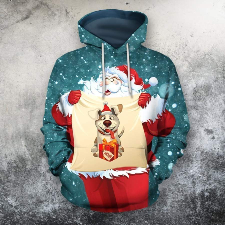 3D All Over Printed Santa Ugly Christmas Shirts and Shorts