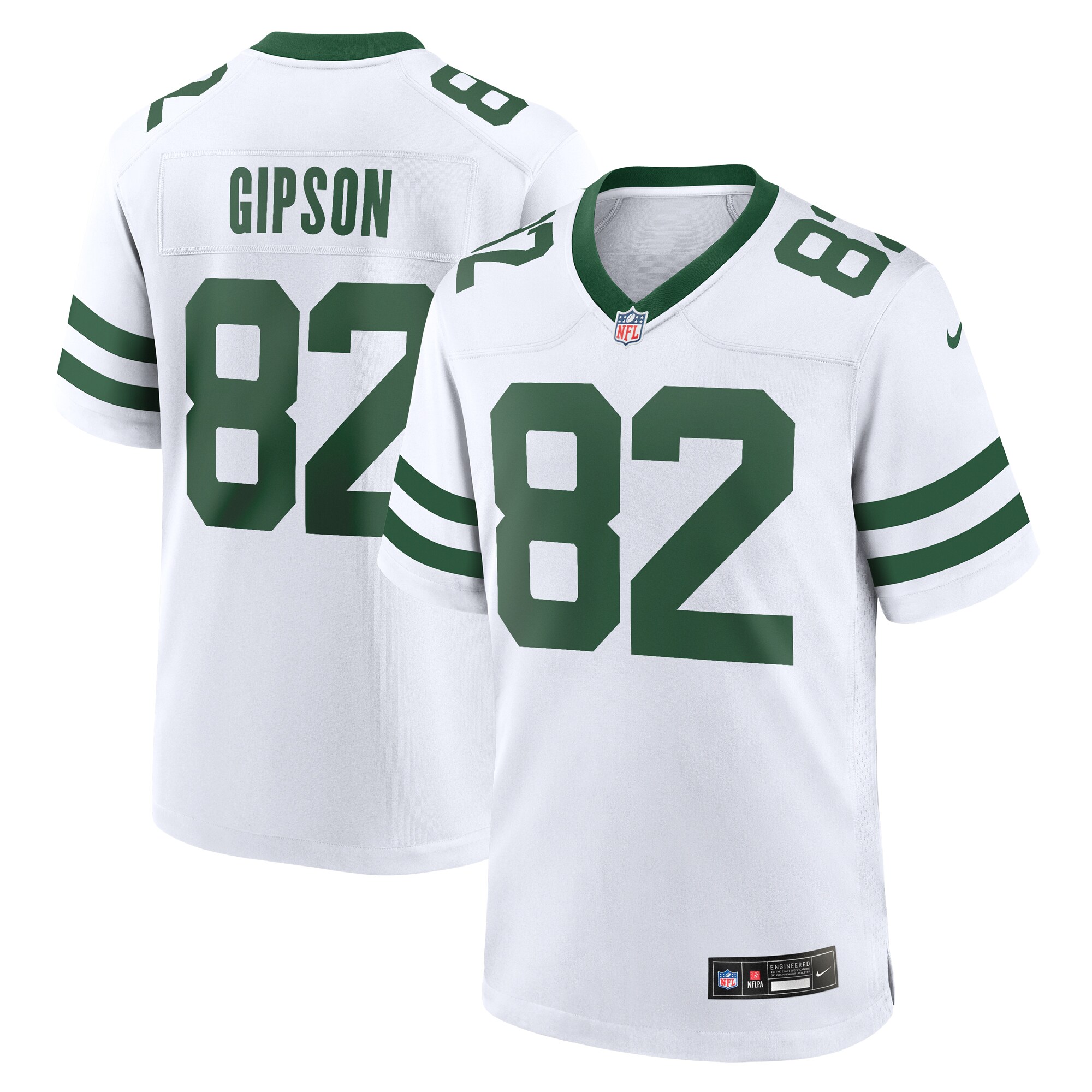 Xavier Gipson New York Jets Alternate Game Jersey – White