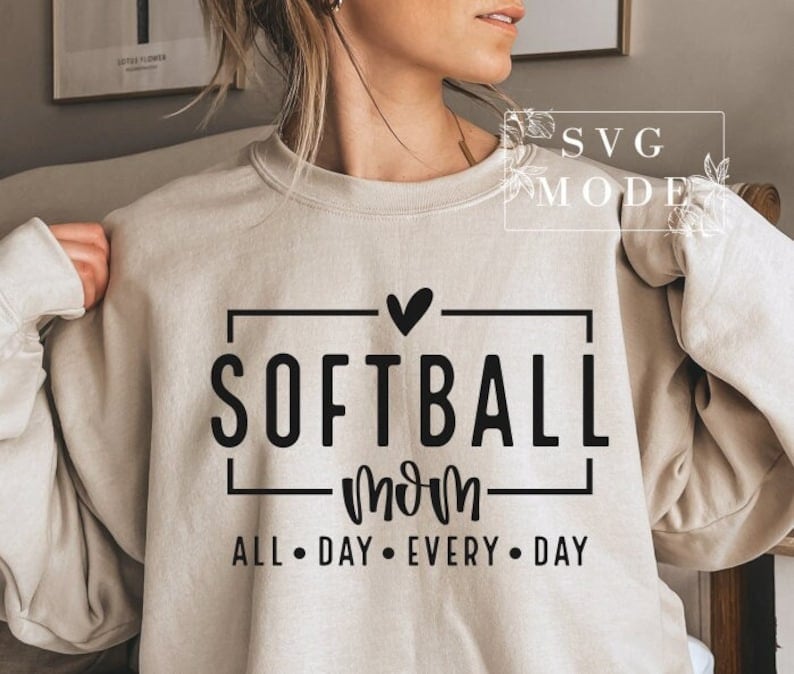 Softball Mom Sweatshirt