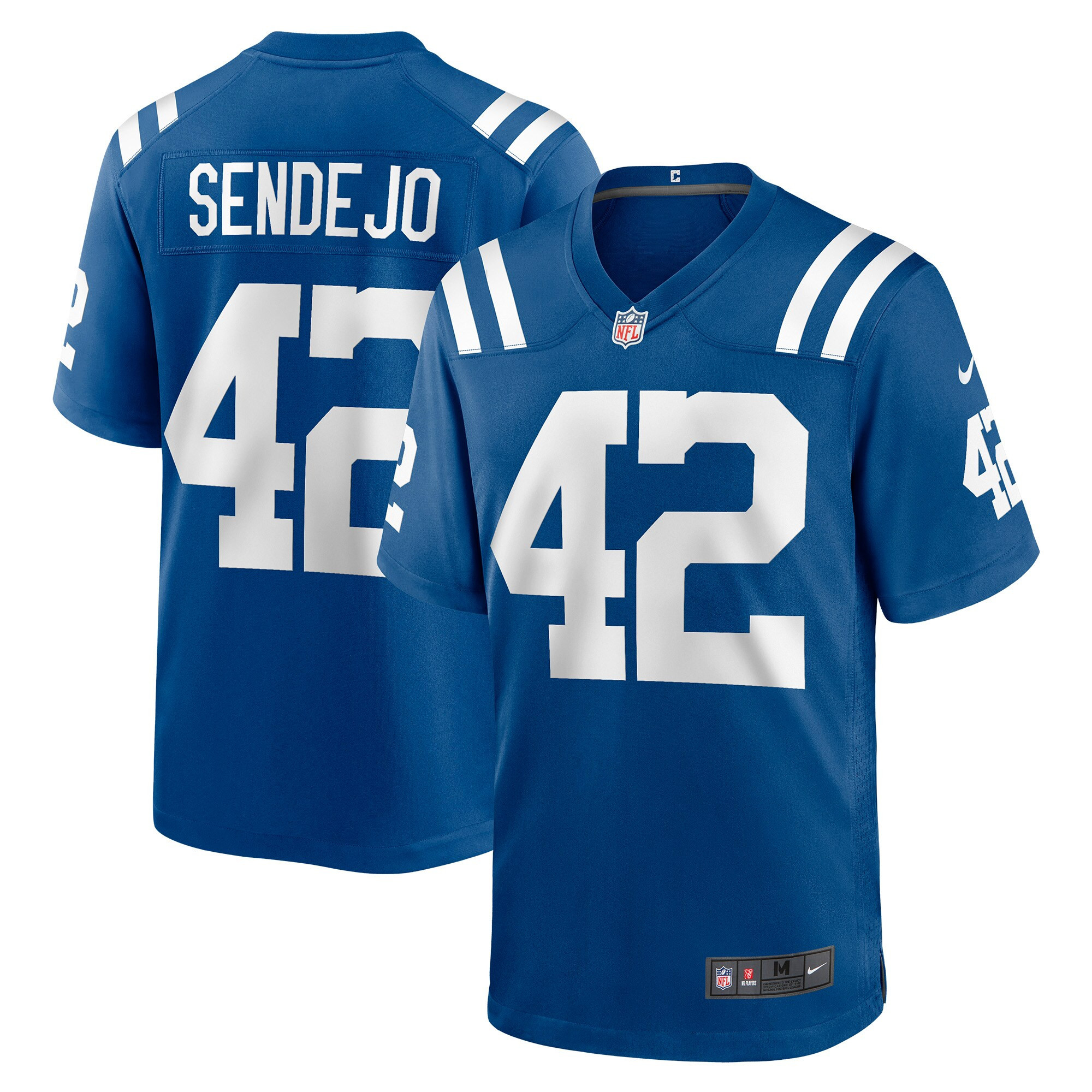 Andrew Sendejo Indianapolis Colts Game Jersey – Royal NFL