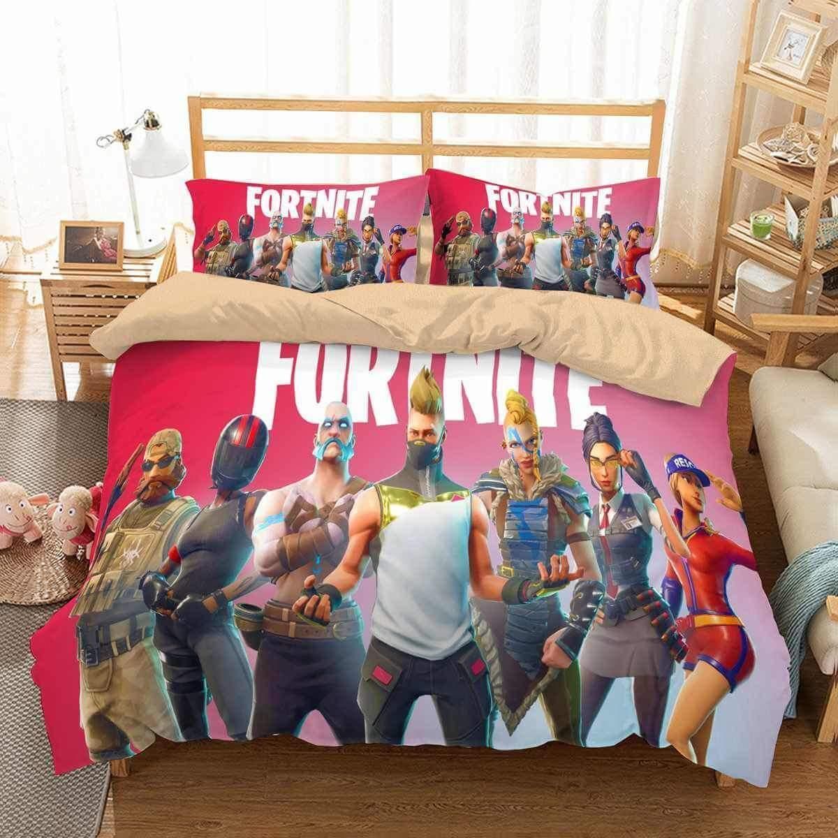 3D Customize Fortnite Bedding Set Duvet Cover Set BedroomSet Bedlinen