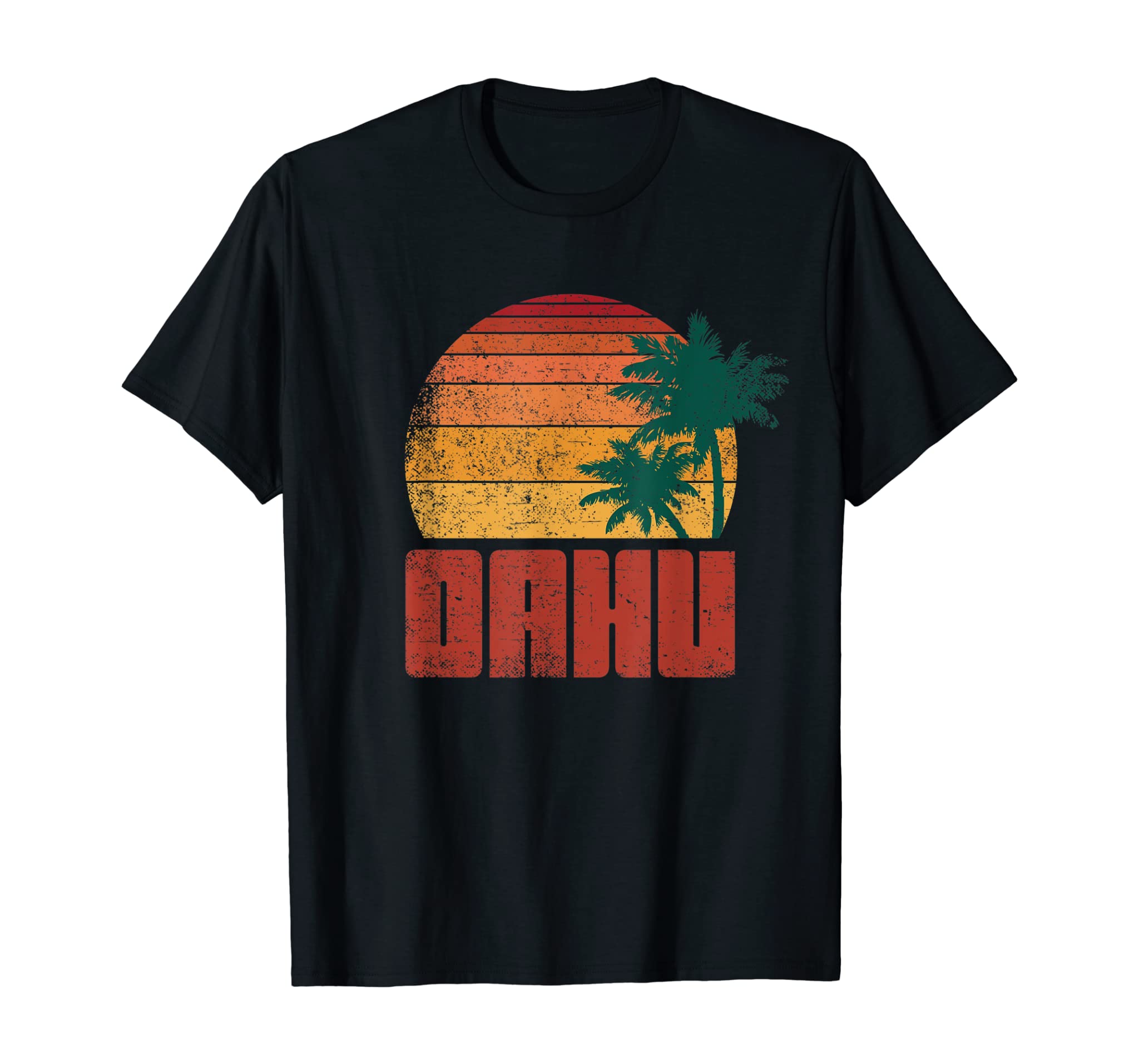 Oahu Hawaii Summer Surf Vacation Beach Surfer Tee