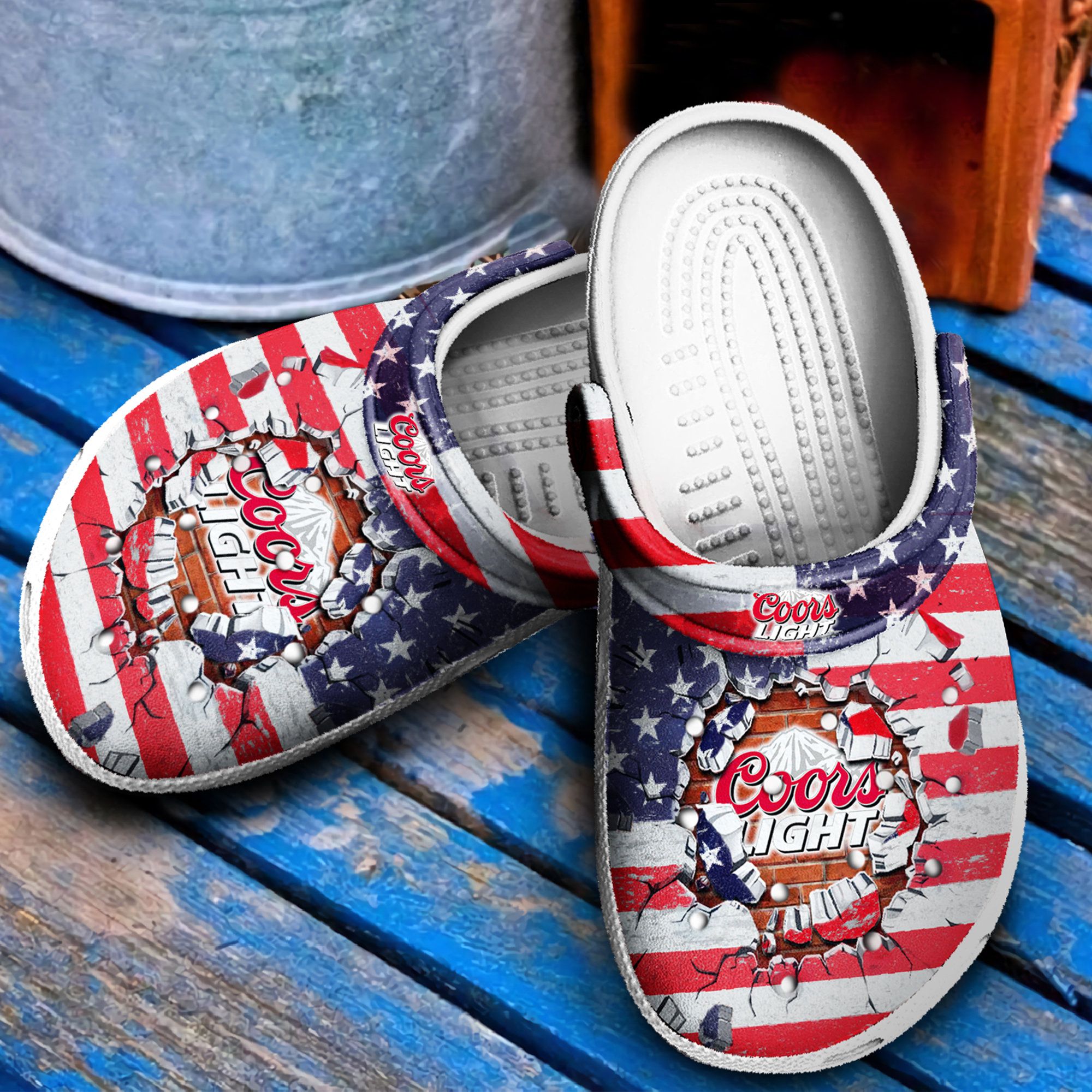 Coors Light Clogs Clog Shoes