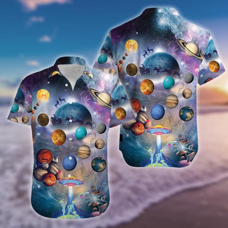 Find Hawaii Aloha Shirts Solar System On Christmas Ha36577