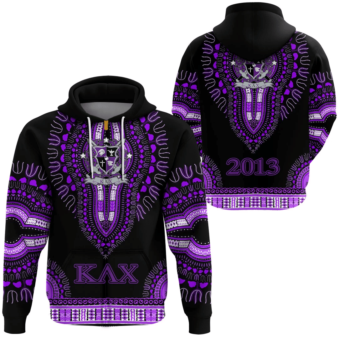 Africa Zone Hoodie – Kappa Lambda Chi Dashiki Zip Hoodie A31