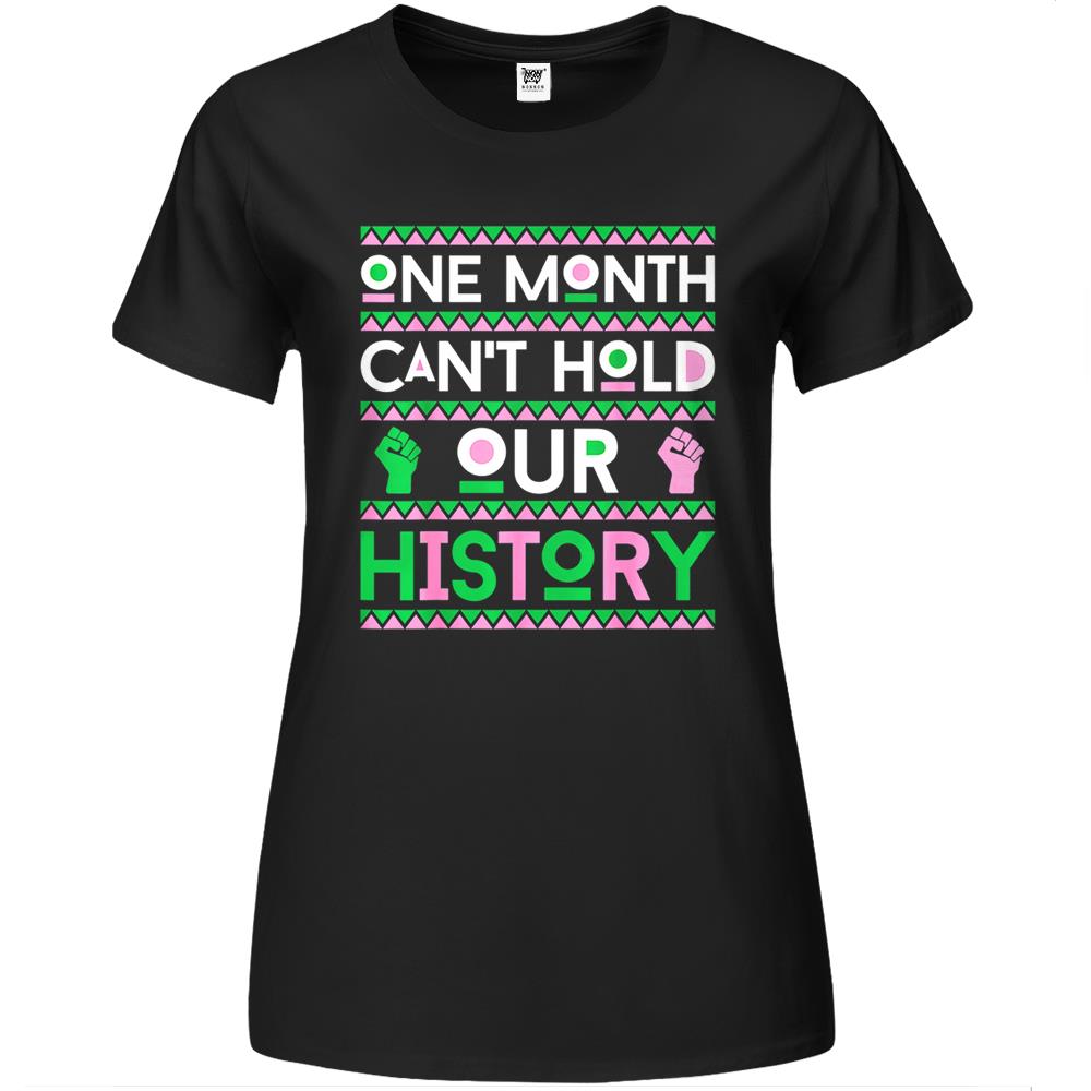 African American Melanin Proud Of Black History Month Blm Premium Womens T Shirts