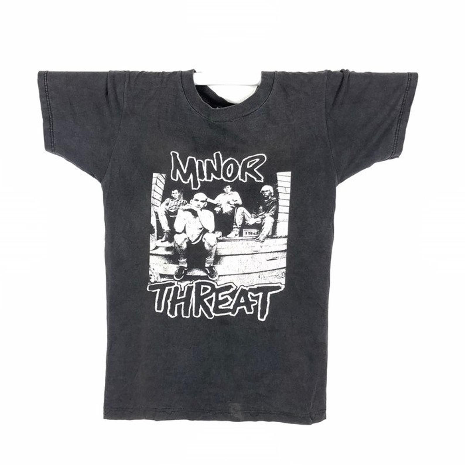 Vintage Minor Threat Band Tshirt Straight Edge Hard Core - Redditprint ...