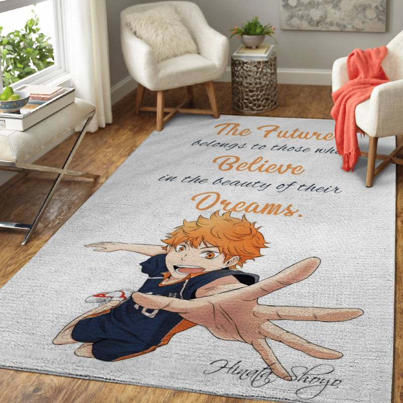 Hinata Shoyo Haikyuu Anime Area Rug – Carpet