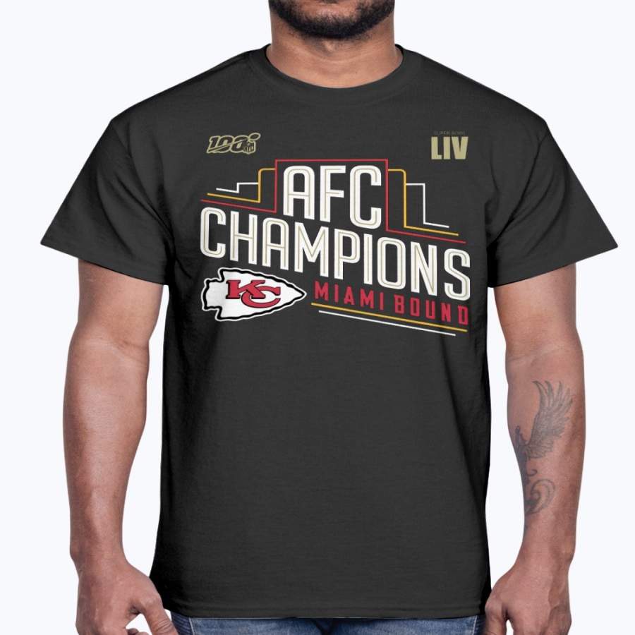 Kansas City Chiefs 2019 AFC Champions Shirt