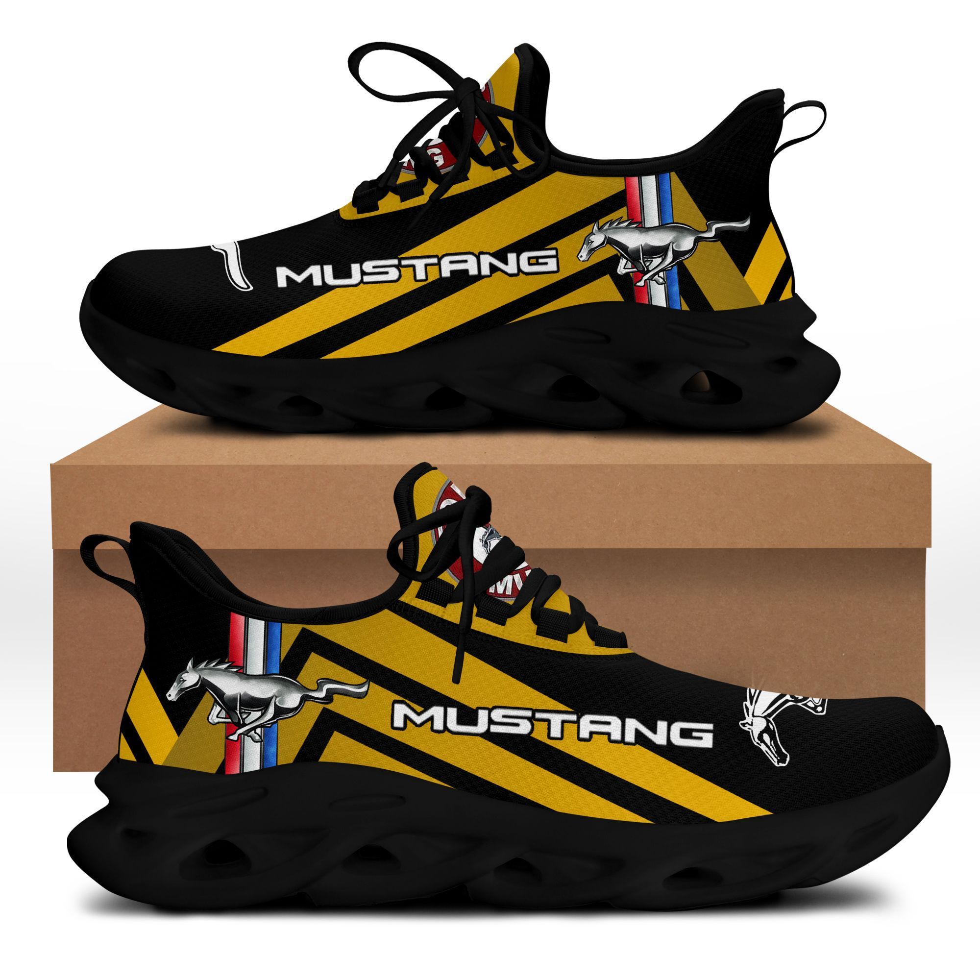 Ford Mustang PVT-HL BS Running Shoes Ver 2 (Yellow)