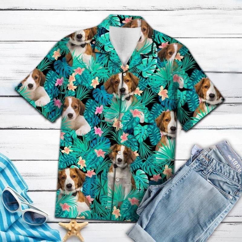 Artsyhomes Kooikerhondje Tropical Hawaiian Ha90851