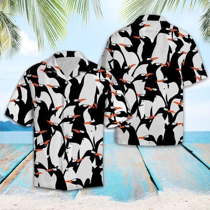 Shop Cute Penguin Hawaii Shirt Ha58318