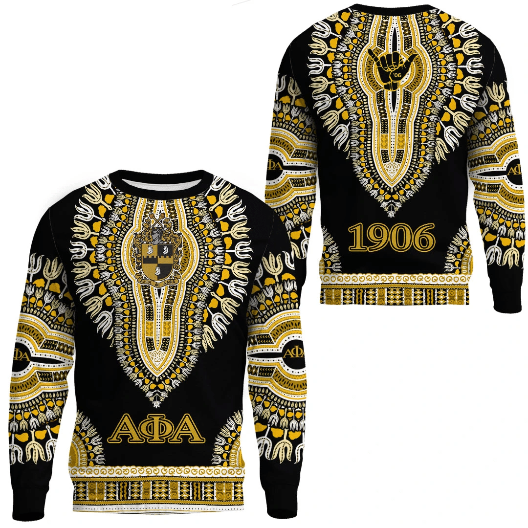 Africa Zone Sweatshirt – Alpha Phi Alpha Dashiki Sweatshirts A31